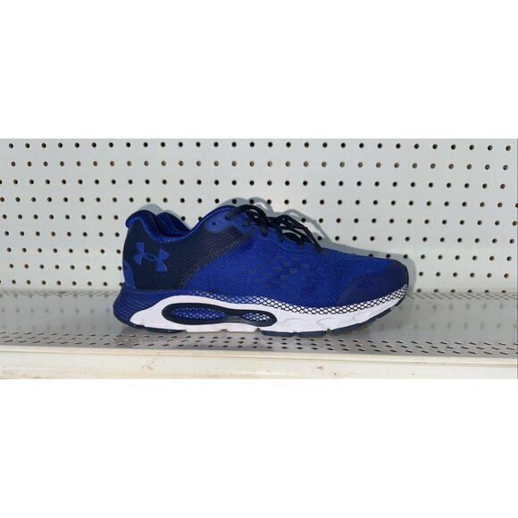 Under Armour HOVR Infinite 3 Mens Athletic Running Shoes Size 9.5 Blue White